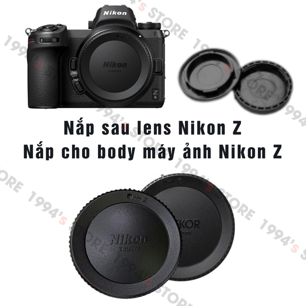Body Cap, ฝาหลังสําหรับเลนส์ Nikon Z (Nikon Z), สายตัวถัง Nikon Z, สายหลังเลนส์ Nikon Z - เลนส์หมวก