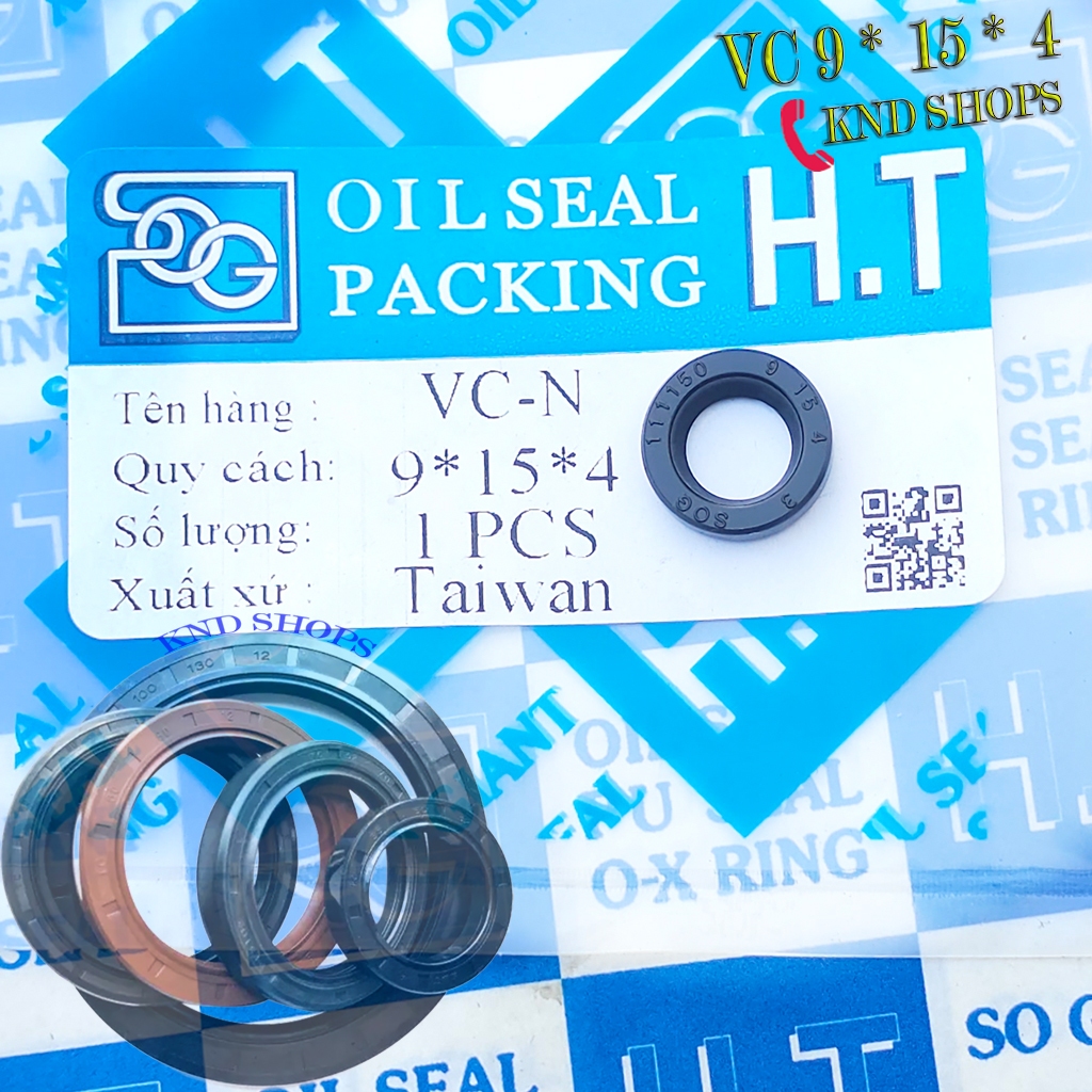 ซีลน้ํามัน SOG VC 9*15*4 & VG 9*16*3 | Janite TG 9*18*7 | SOG TC 9*19*5 | Viton SOG TC 9*19*5 | VM 9