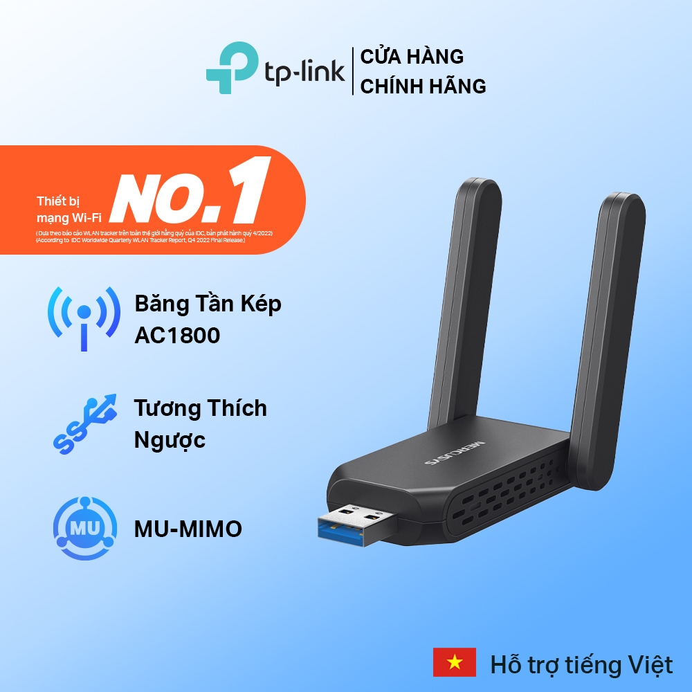 USB WiFi Mercusys MA72XH Dual Band AX1800 กําไรสูง