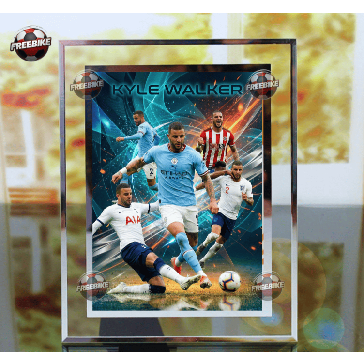 โปสเตอร์ KYLE WALKER พร้อมกระจกคริสตัลคุณภาพสูง