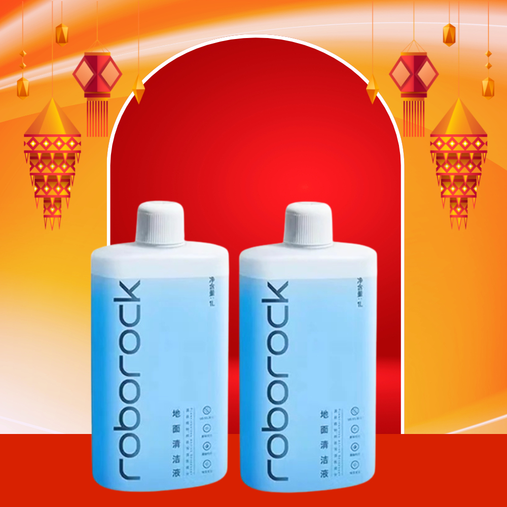 1 ขวด x Robot Floor Cleaner, Roborock 1L Mop สําหรับน้ํายาทําความสะอาดพื้น - Central Inland