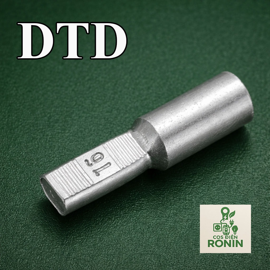 หัวคอสทองแดง DTD | ปลั๊ก ซีบี สําหรับลวดทองแดง 10 – 16 – 25 – 35 | การนําไฟฟ้าที่ดีทนทาน