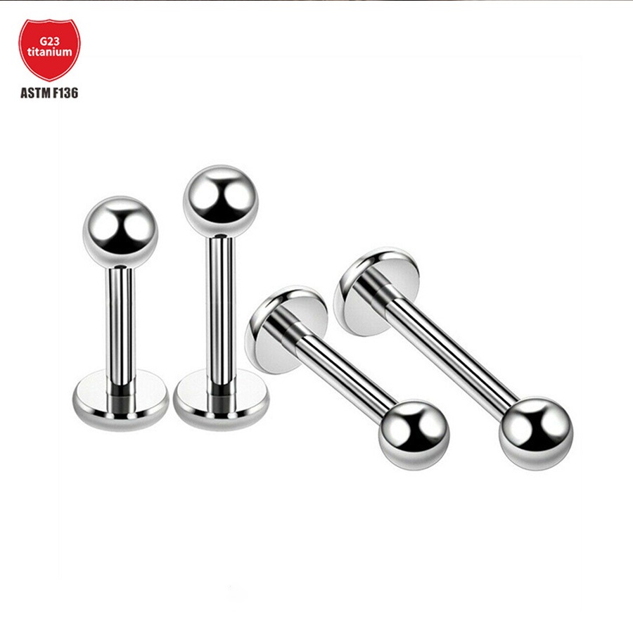 (1 ชิ้น) Titanium G23 ASTM F136 Basic Piercing