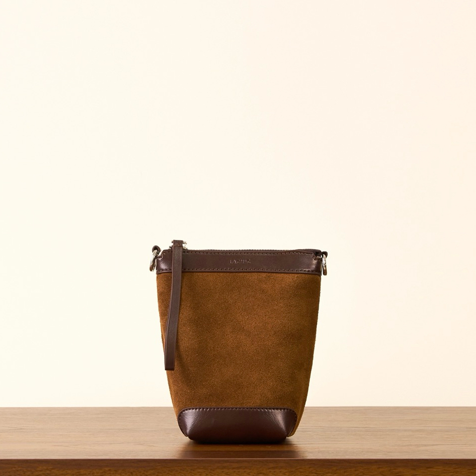 LACHIC Suede Moka Bag