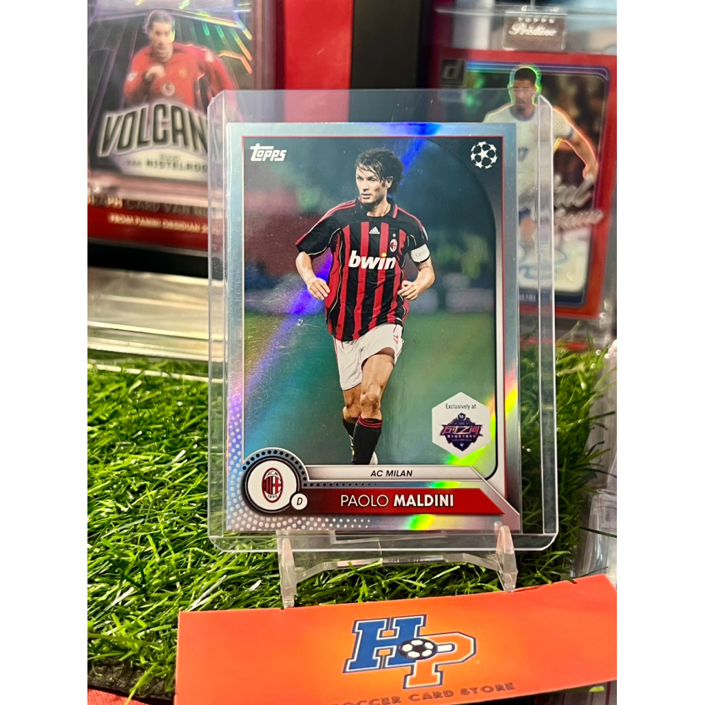Paolo Maldini Refactor Topps Shanhai Ruika 2025 การ์ดฟุตบอล