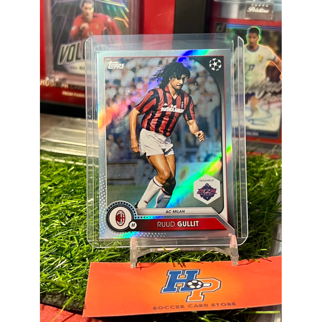 Ruud Gullit Refactor Topps Shanhai Ruika 2025 การ์ดฟุตบอล