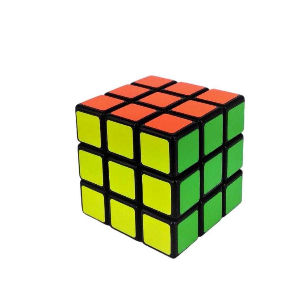 Rubik 3x3x3 Magic Cube ขอบดําคุณภาพสูง Rubik 3x3 Professional หมุนความเร็ว Variation, สมองกระตุ้น