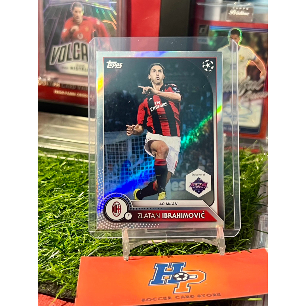 Zlatan Ibrahimovic Refactor Topps Shanhai Ruika 2025 การ์ดฟุตบอล