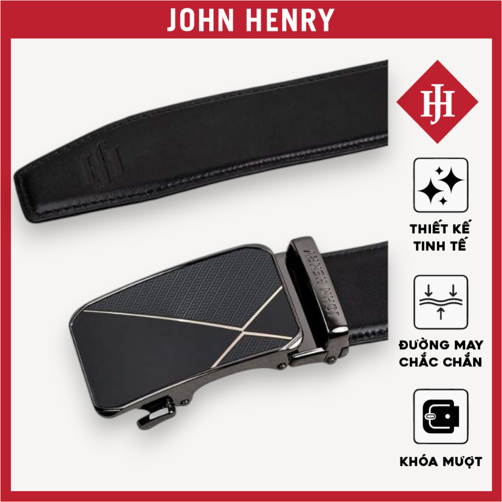 เข็มขัดผู้ชายสุดหรู BE26SS09-EP - JOHN HENRY Shop