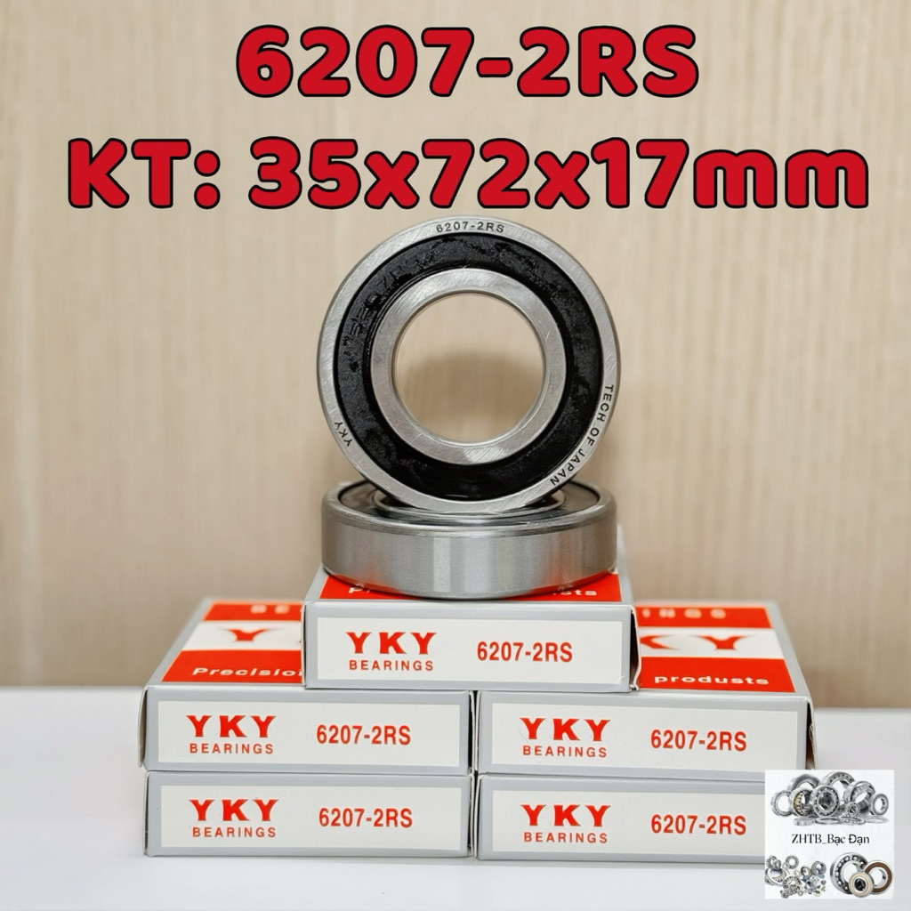 BEARING BEARING 6207-2RS ใหม่เอี่ยม YKY