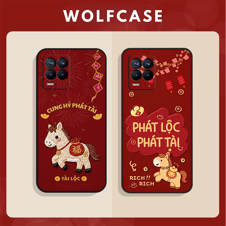 เคส Realme 8/ 8 Pro Lucky Horse Tet