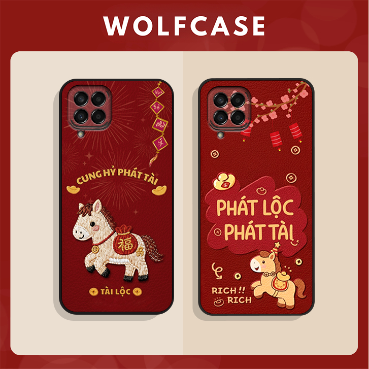 เคส Samsung M33 - M53 Lucky Horse Tet