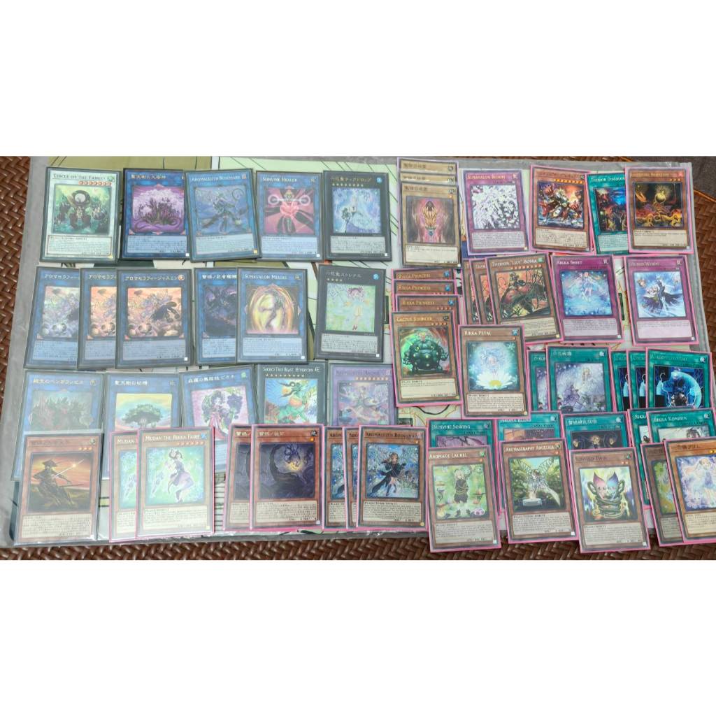 ชุดการ์ด Yugioh ของแท้ - ชุดอโรมา Rikka Sunavalon