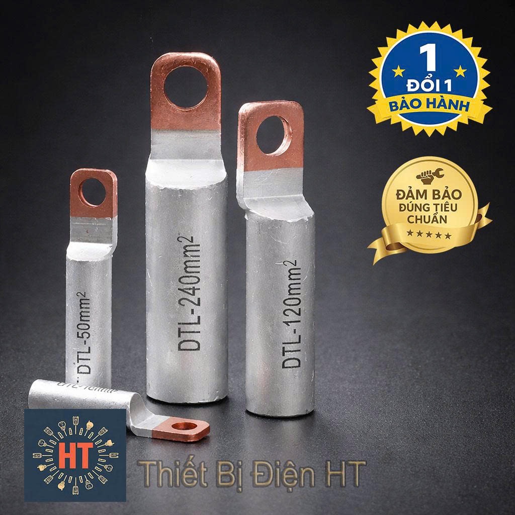 Cos อลูมิเนียมทองแดง DTLF (DTL-10 ถึง DTL-240) – ขั้วต่อสายไฟแรงสูง ตู้ไฟฟ้า MCCB, ELCB