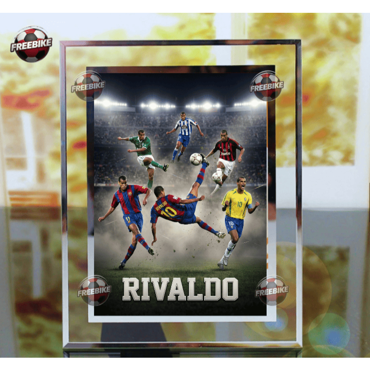 กรอบโปสเตอร์ RIVALDO พร้อมกระจกคริสตัลคุณภาพสูง