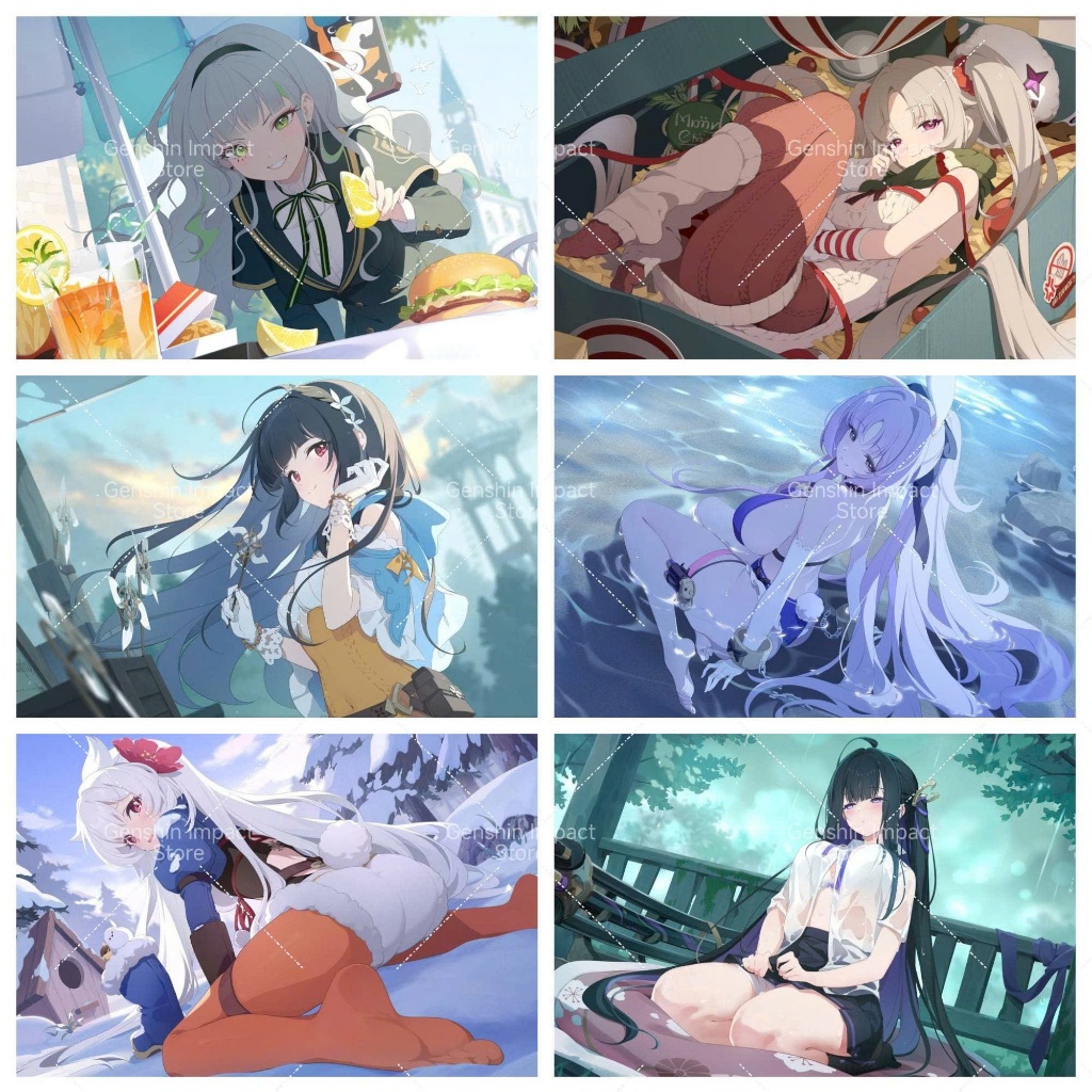 ภาพการ์ดตัวอักษร Stella Sora M0 (มีมุมโค้งมน)