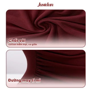 [เสื้อ 2 ชั้นไม่เปิดเผย] JUSTDUN 5C Bodycon Slim Tube Top - Basic เรียบ ยืด ผ้าคอตตอนเนื้อนุ่ม