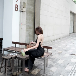 เดรสยาวไหมพรมคอปกลูกไม้เว้าหลัง119.รายการ