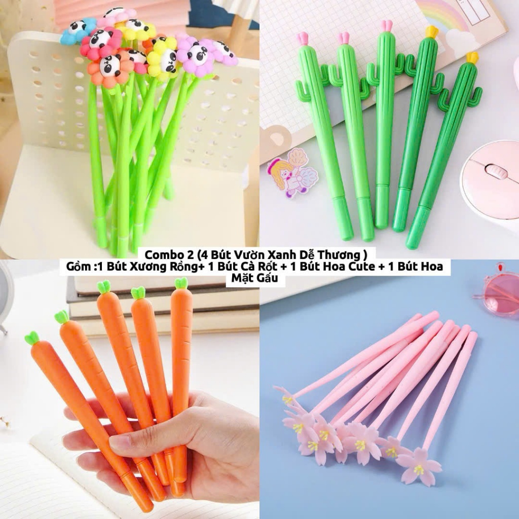 EM LY SHOP Creative Pen Combo - การออกแบบต่างๆและหลายรุ่น - ของขวัญนักเรียน - ตกแต่ง