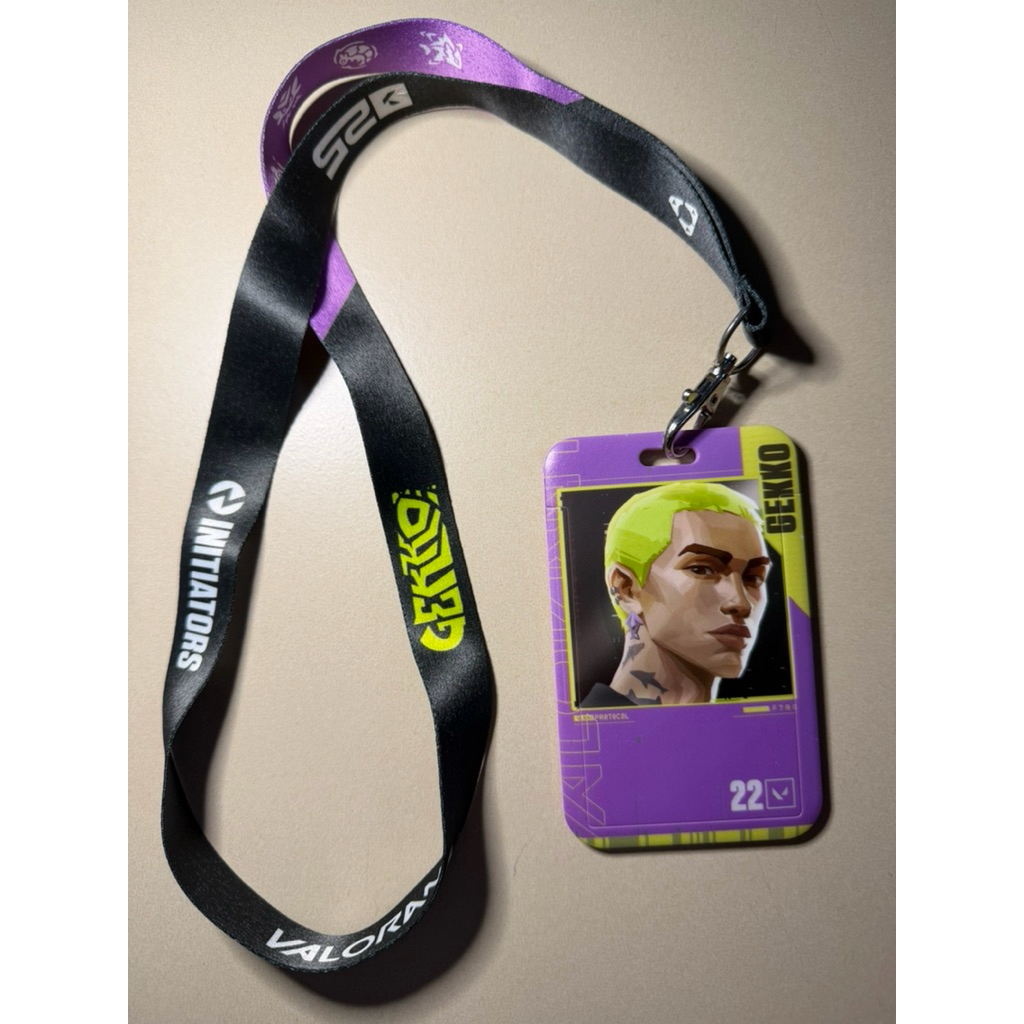 GEKKO 22 VALORANT Initiators Card Strap ของขวัญออฟไลน์ VNGGames