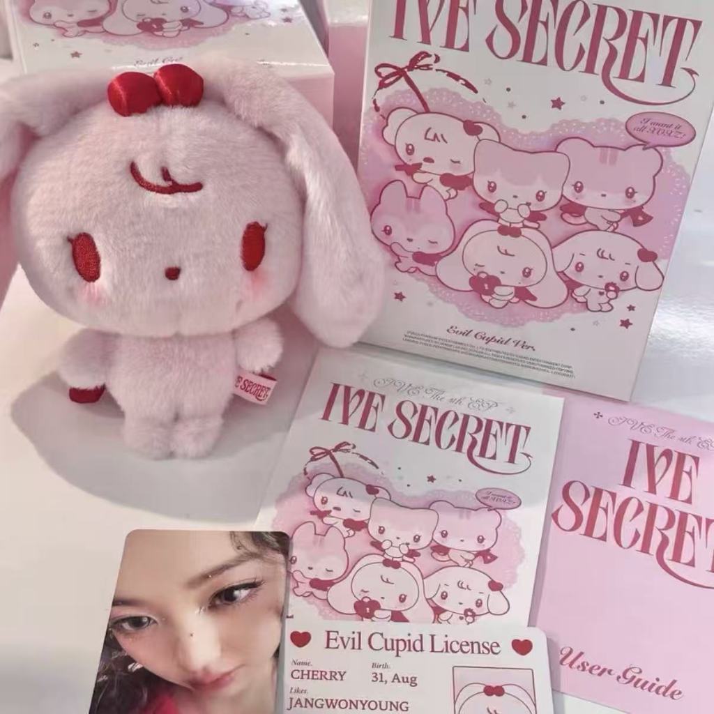 IVE มินิ 4 เด็กพิเศษ IVE Secret Mini 4 เด็กพิเศษ Zhang Yuan Ying An You ตุ๊กตาจริงยี่ห้อใหม่ยังไม่ได