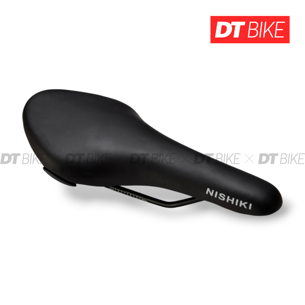 Nishiki อานบางและเบา - Fix Gear, City, Touring, MTB, อานจักรยานเสือหมอบ - DT Bike