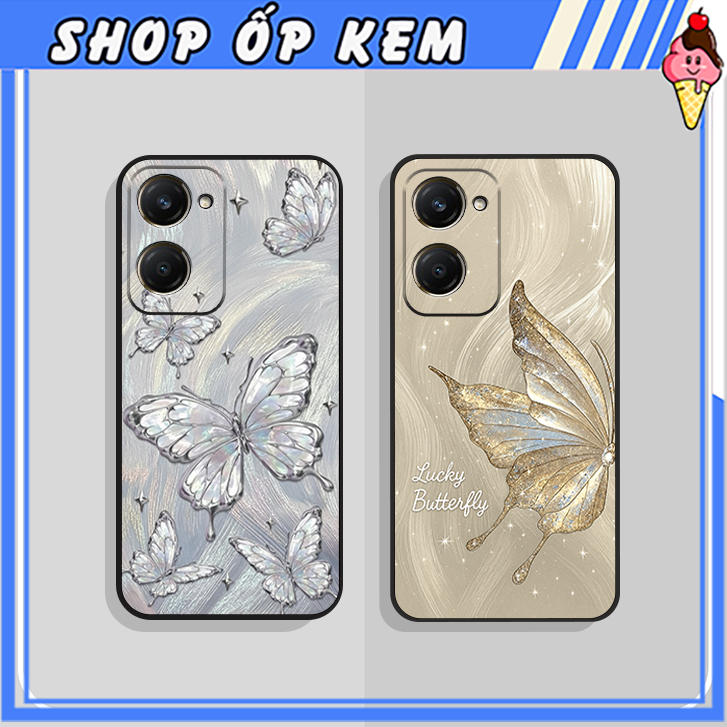 เคส VIVO Y18, Y18S / Vivo Y28 BEAUTIFUL FLOWER BUTTERFLY