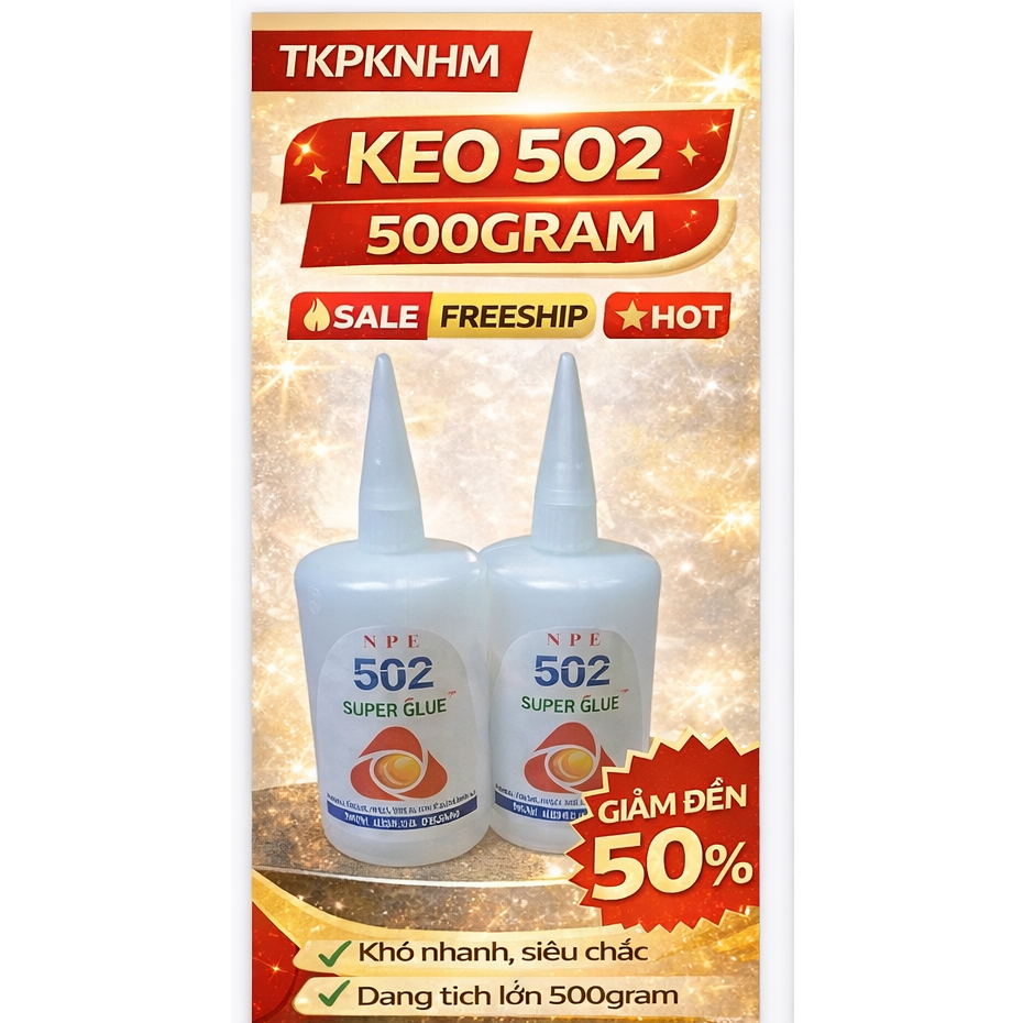 502 SUPER GLUE กระปุกกลมใหญ่ 500 กรัม - Iron GLUE 502 ช้างขวดใหญ่ SUPER GLUE SUPER GLUE