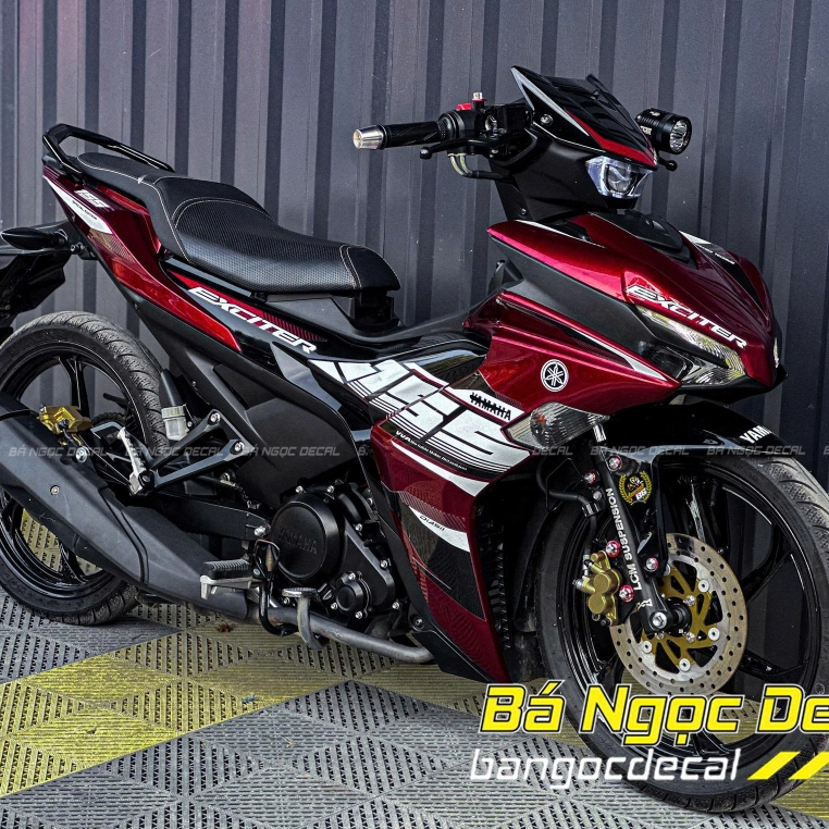 สติ๊กเกอร์ถอดได้สําหรับ Ex155 Exciter 155 vva สีแดงและดํา