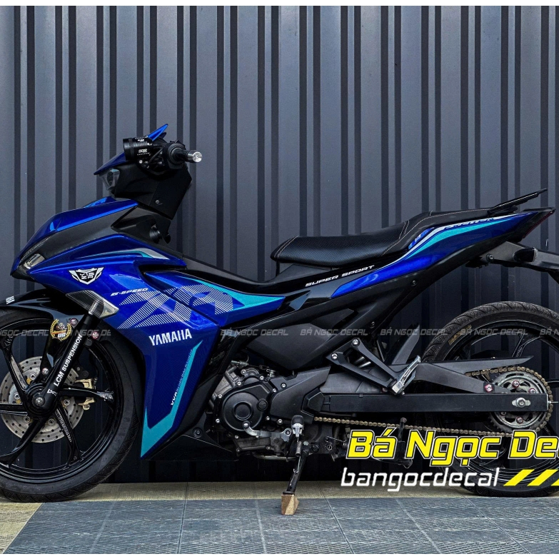 ZR สติ๊กเกอร์แบบถอดได้สําหรับ Ex155 Exciter 155 vva GP Blue