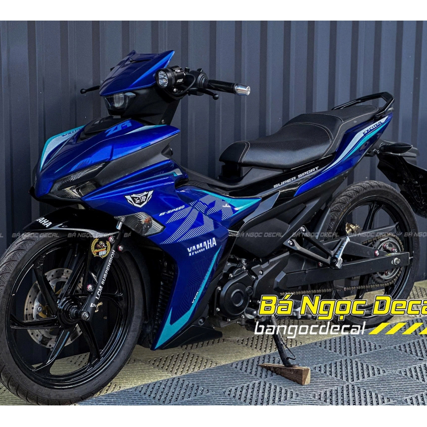 ZR สติ๊กเกอร์แบบถอดได้สําหรับ Exciter 155vva Ex155 GP Blue