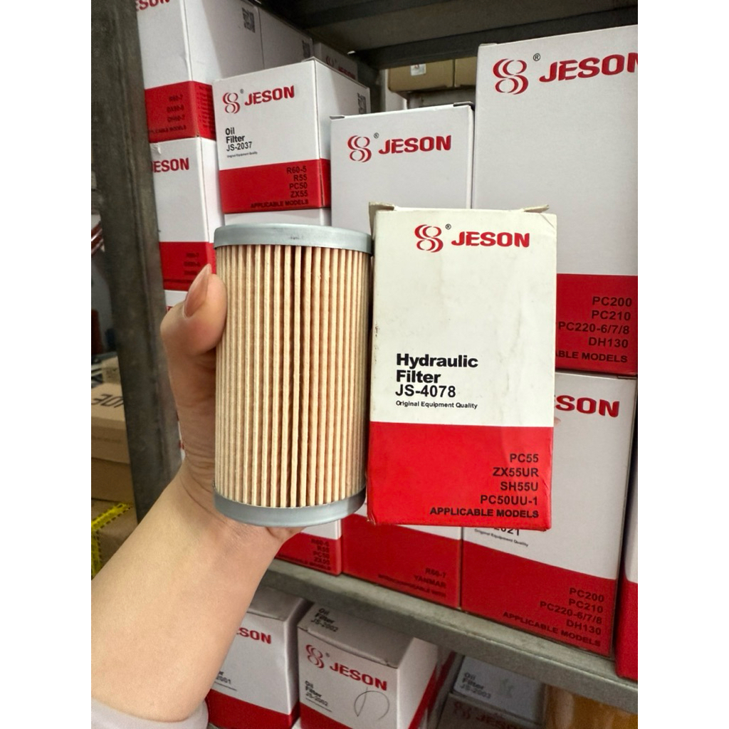 JS4078 F5210 FF5103 ตัวกรองน้ํามันดีเซลกระดาษสําหรับ PC50 รถขุด