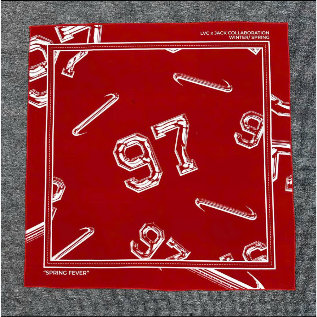 LVONCE X JACK J97 - PREMIUM 100D SILK BANDANA SCARF