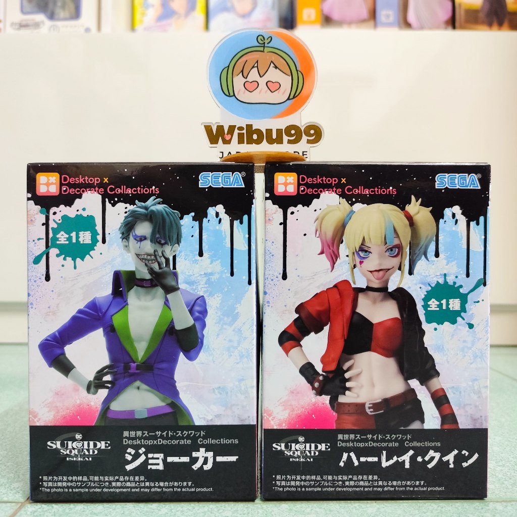Harley Quinn Joker Suicide Squad ISEKAI รุ่นของแท้ Sega Japan ใหม่เอี่ยม
