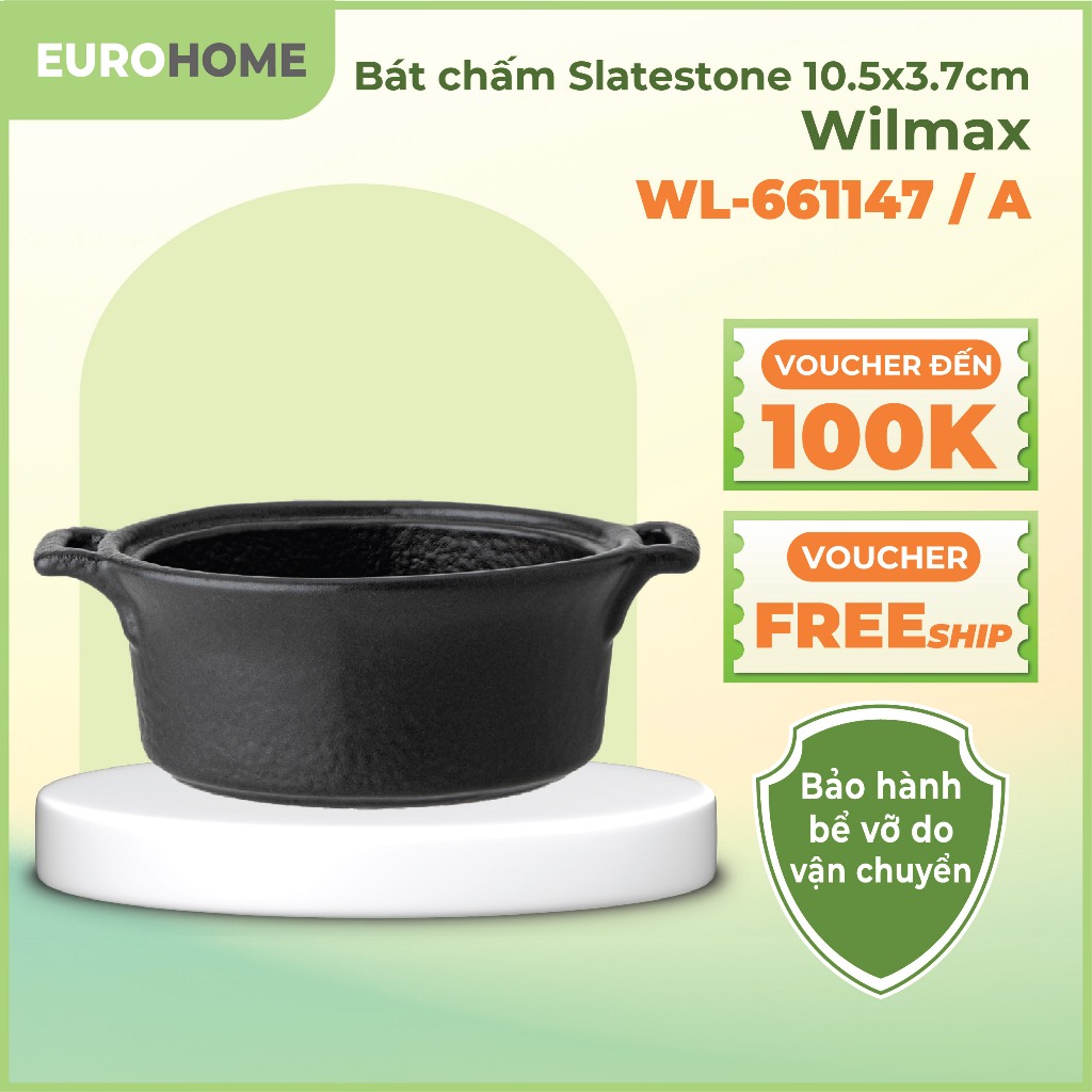 Wilmax England Sauce and Sauce Bowl/Cup 10.5cm, Porcelain คุณภาพสูง - WL-661147 / ก