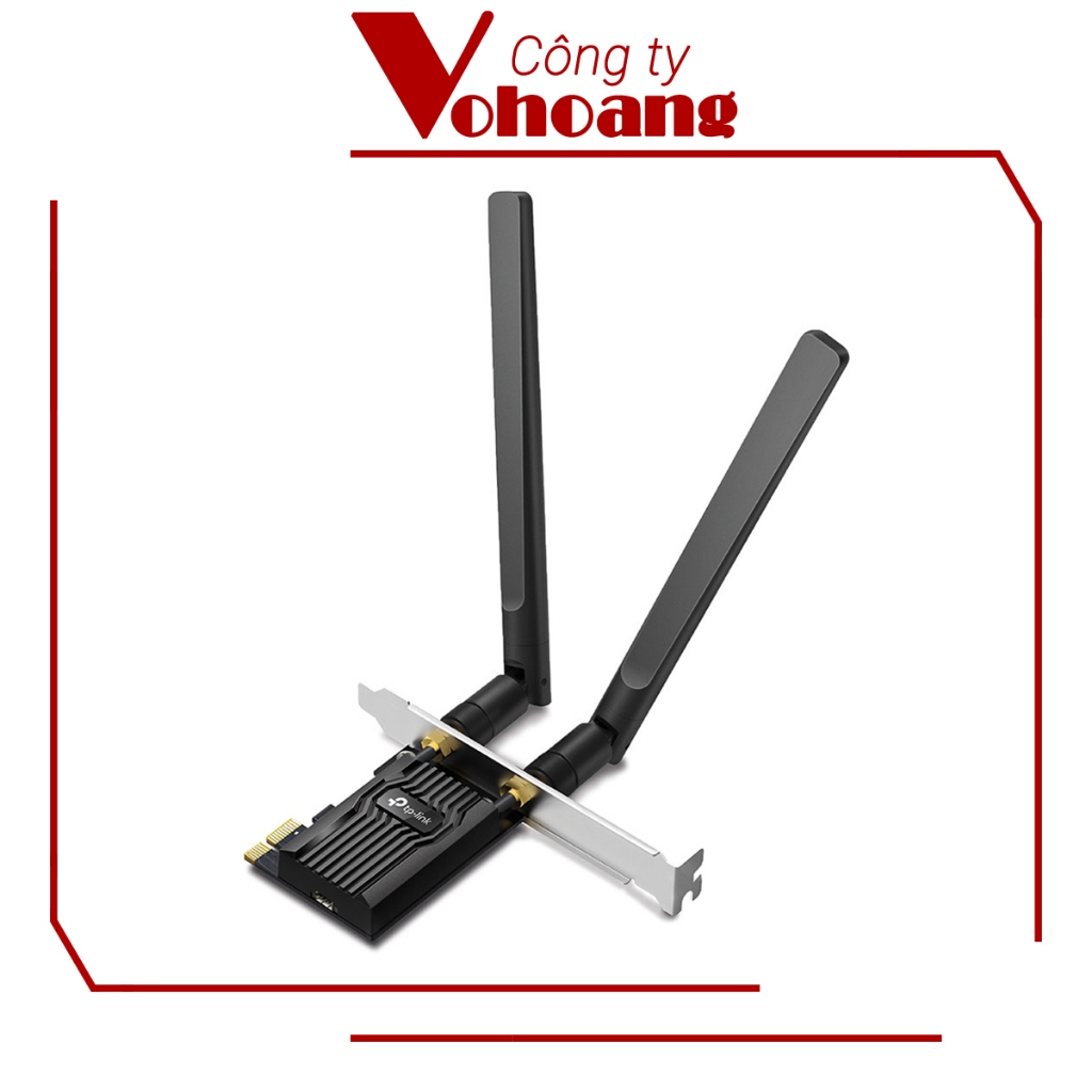 TP-Link Archer TX20E Wi-Fi 6 AX1800 PCIe การ์ดเครือข่าย & Bluetooth 5.2 ความเร็วที่เหนือกว่า ช่วงการ