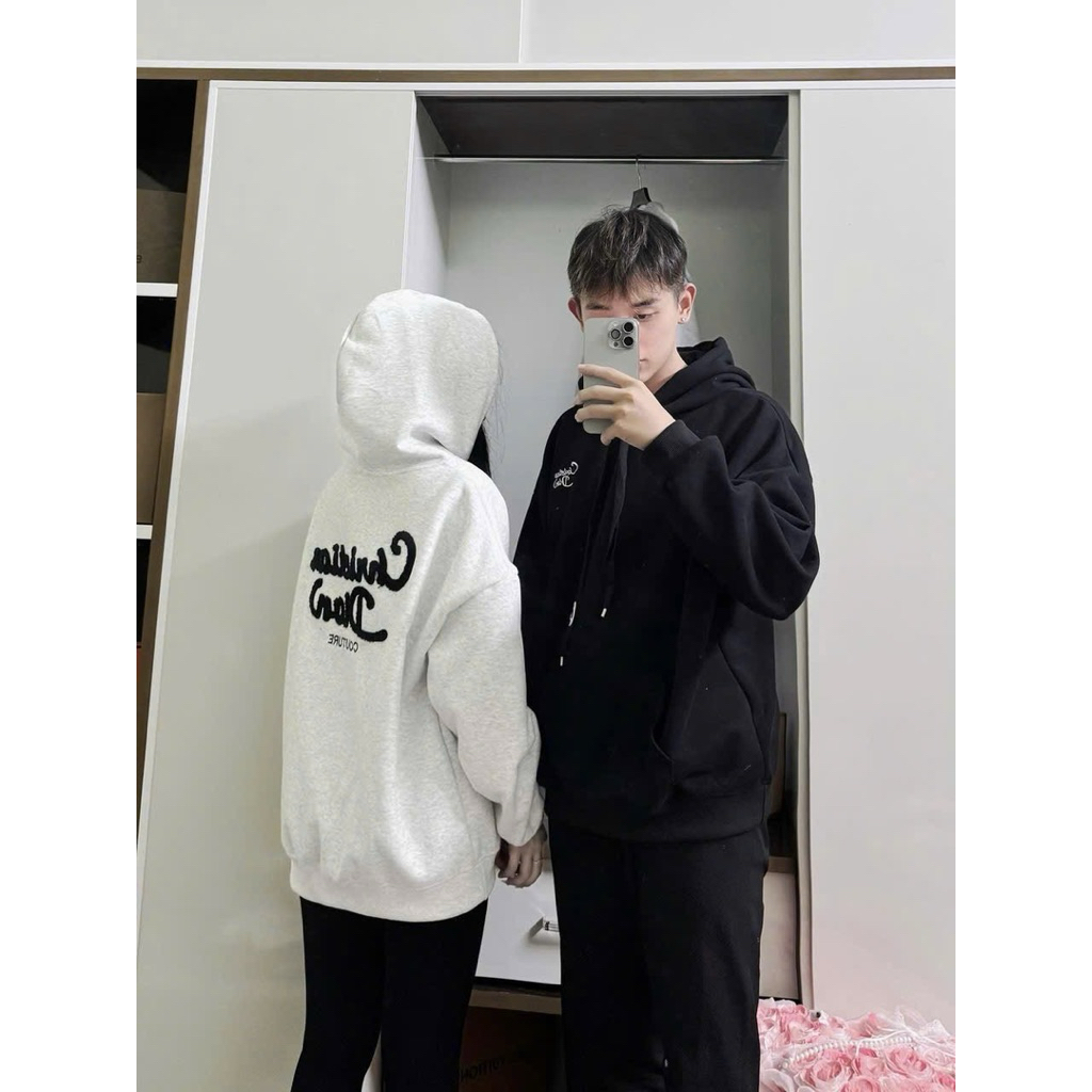 Dioooo Direct Ruffled ปัก Hodies - เสื้อ Fom สําหรับผู้ชายและผู้หญิง - Hodies บุกํามะหยี่คุณภาพสูง -