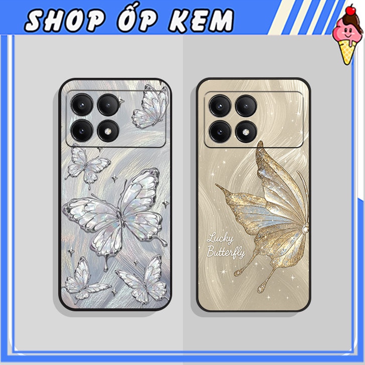 เคสสําหรับ Xiaomi Redmi K60 / K60 Pro / K60 Ultra BEAUTIFUL FLOWER BUTTERFLY