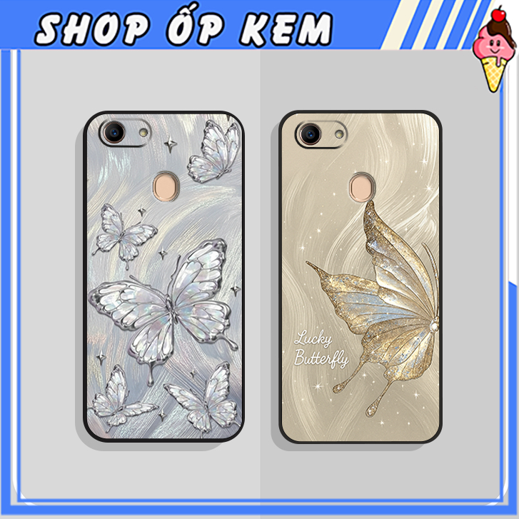 เคสสําหรับ Oppo F5/ F5 Youth/ F7/ F7 Youth BEAUTIFUL FLOWER BUTTERFLY