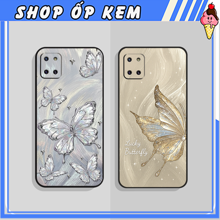 Samsung Note 10 Lite - เคส S10 Lite ดอกไม้ที่สวยงามและผีเสื้อที่ผสมผสาน