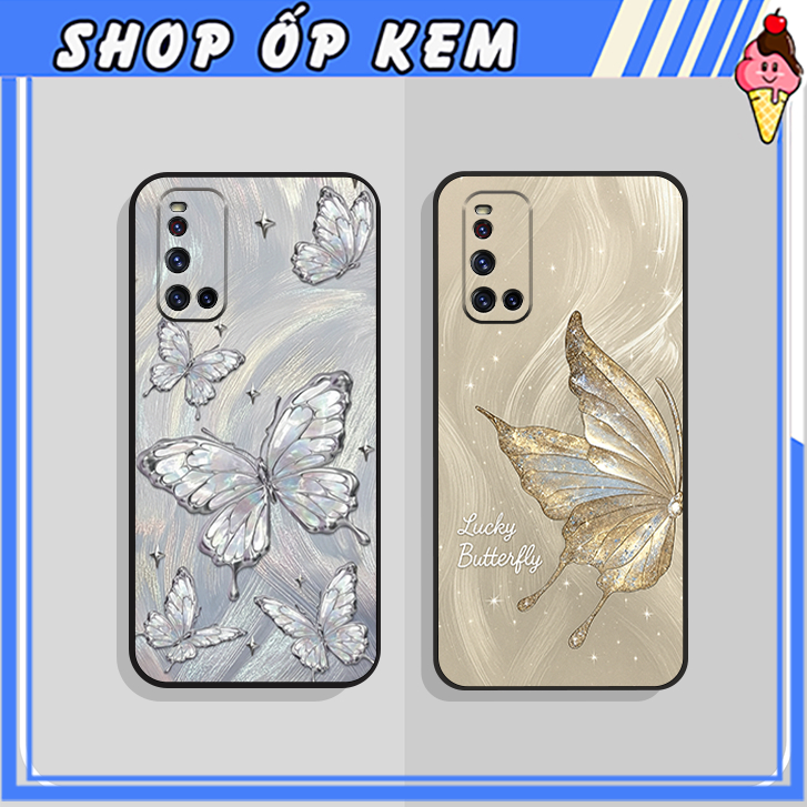 Vivo V19 (VIVO 1933) / V20 / V21 BEAUTIFUL FLOWER BUTTERFLY CASE