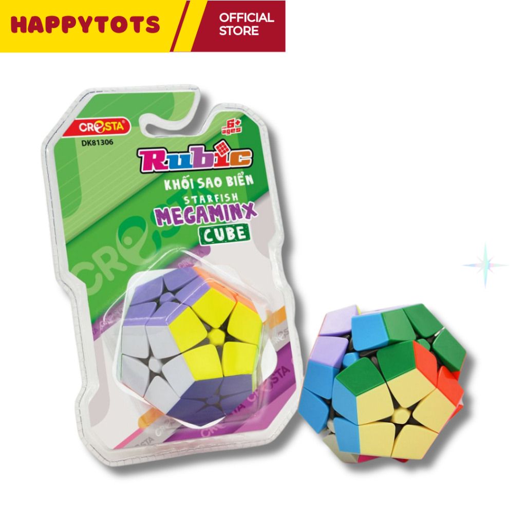Duka Rubic Starfish Megaminx Cube Toy - Starfish Megaminx Cube, DK81306