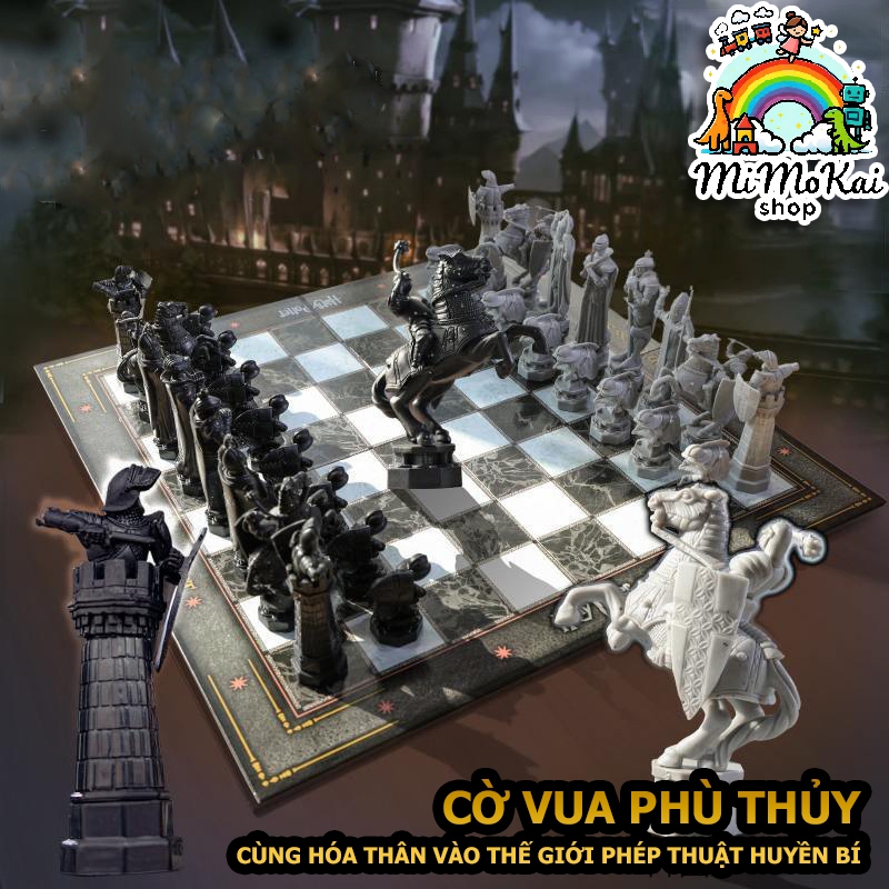กล่องหมากรุกพ่อมด Harry Potter Magic Chess Board Full Box