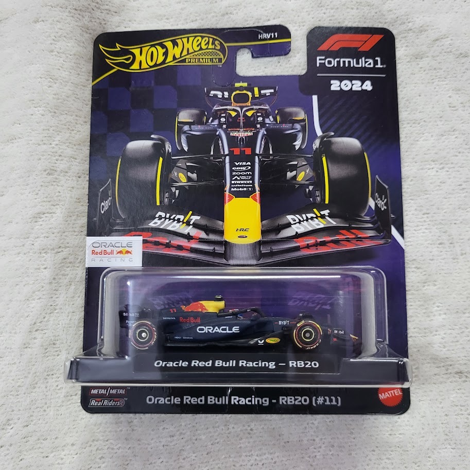 Hot Wheels Premium Oracle Redbull F1 Team Model Car - RB20 (11) - HRV11