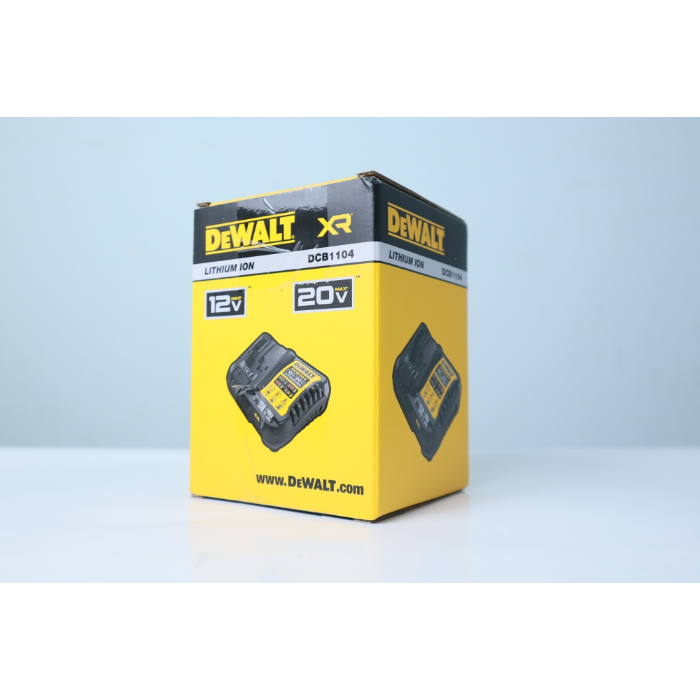 เครื่องชาร์จแบตเตอรี่ Dewalt ของแท้ DCB1102 & DCB1104 รับประกัน 12 เดือน