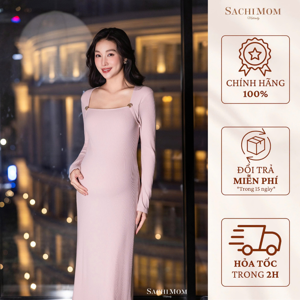 SACHIMOM Gown DRESS - IRENE DRESS ชุดเดรสเข้ารูป