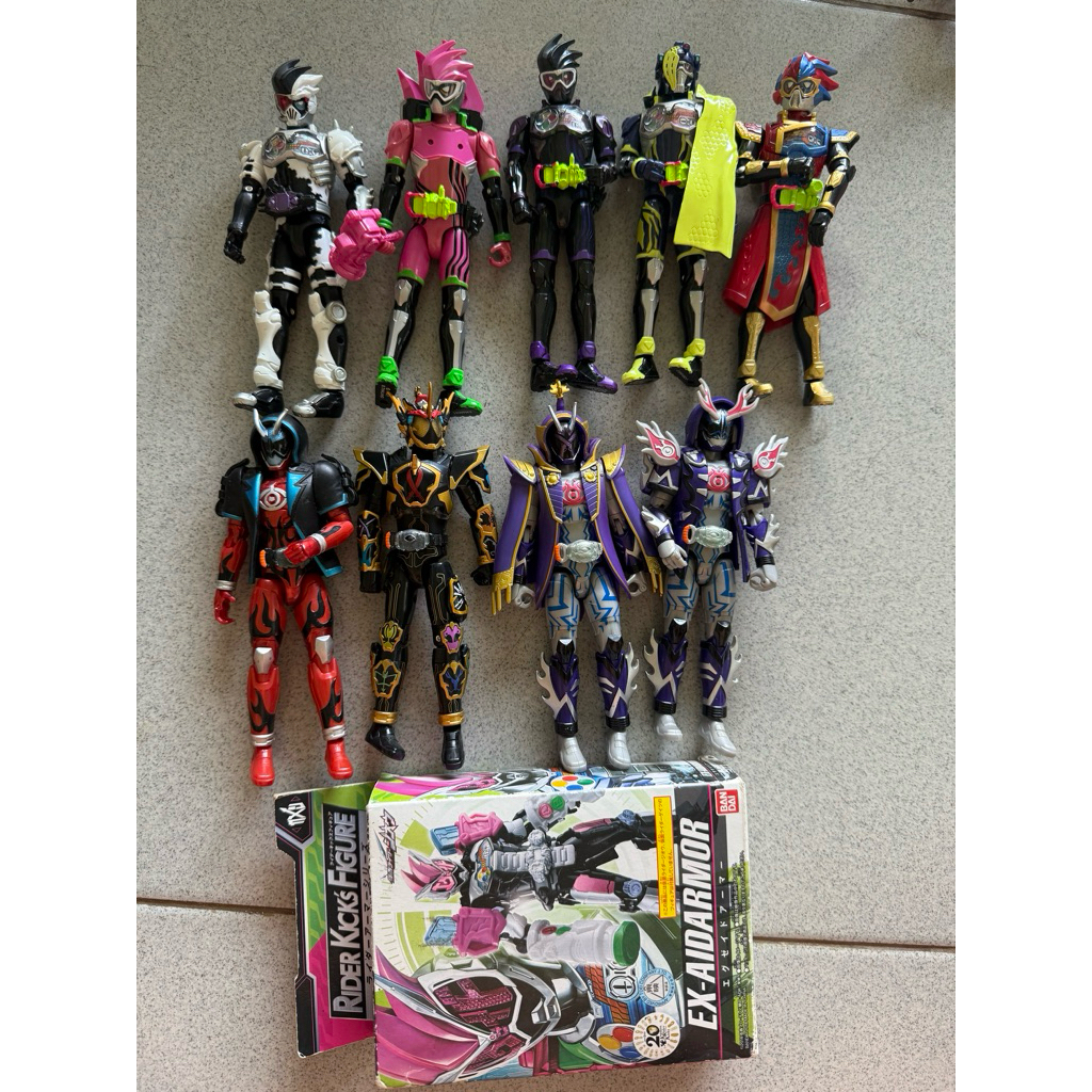 Shodo Kamen Rider Model - Ex - Aid Model - ghost Model - Zio
