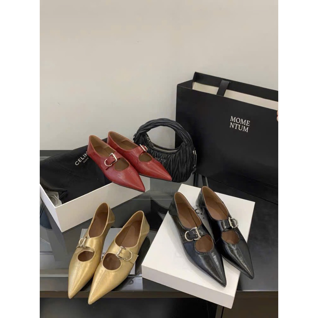 2P 938-3 TAMISTORE POINTED TOE รองเท้า