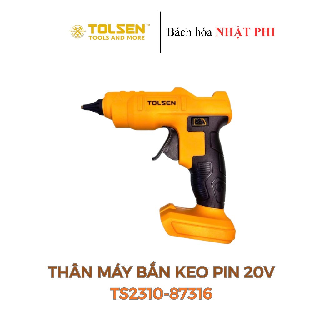 TOLSEN 20V BATTERY GLUE SHOOTER BODY - TS2310-87316