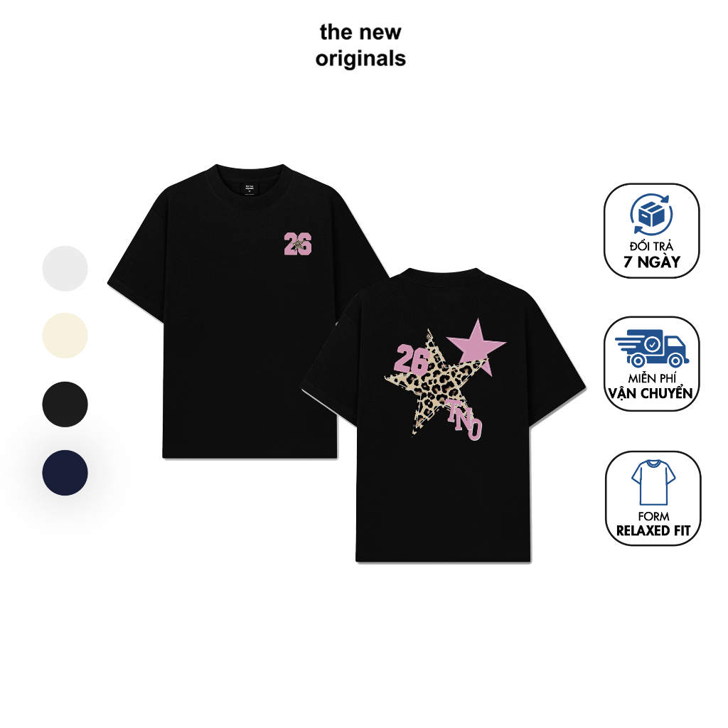 Relaxed Fit The New Originals 26 Leopard Star เสื้อยืด - NT31240NT
